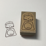 ハリネズミの体重測定