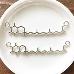 3個セット！化学構造式　トコフェロール分子（ビタミンＥ）コネクター／型番481