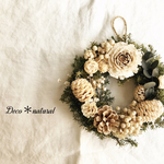 <受注製作>natural miniウィンターリース＊