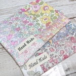 【sale】リバティパッチ＊カフェオレマット＊2枚セット