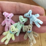 小さなモールくまさんたち♡ミニチュアドール♪モールベア☆