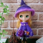 よしえ屋368[月と星の魔女５点セット]ブライス アウトフィット Blythe
