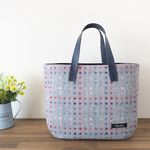 yahanatsu33様オーダー品・クロッシングトート（薄グレー）