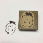ベレー帽ハリネズミ