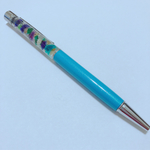 【送料無料】ブルー  ハーバリウムボールペン 