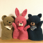 【H様専用 パペット3匹セット】