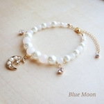  Swing Moon・ブレスレット(gold)