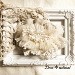 ナチュラルなボリュームバレッタ＊