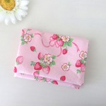 New*移動ポケット*YUWAイチゴ*ピンク水玉*ポケットティッシュケース