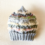 柔らかメリノ帽子 雪街