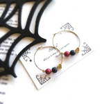 大人のハロウィン    フープピアス