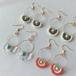 インディアンフラワー❃︎ピアス&イヤリング