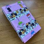 ブックカバー ネコキャッチャー 文庫本サイズ