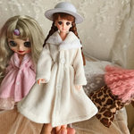 リカちゃんジェニーちゃんブライス1/6人形ドール用服秋冬上着コートblythemomoko