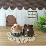 特集掲載＊受注制作＊くまカフェ針山＊マトリョーシカ＊チョコケーキ