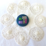 色あそびのブローチ