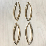 GOLD METAL DESIGN HOOP PARTS