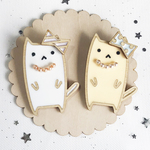 ネコさんのブローチ