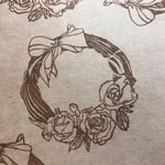 消しゴムはんこ  リース