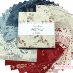 USAコットン moda charmpack 42枚セット Holly Woods 生地 布 クリスマス