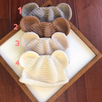 大きなお耳のクマさん帽子🐻