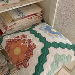 SALE！5000→4000アンティークキルトクッション・