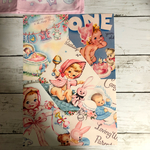 デザインペーパー♡A4サイズ  レトロBaby 集合♡10枚セット      123