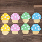 壁面飾り【きのこ8セット】