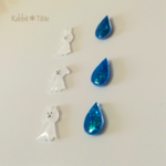 【再販】てるてるうさぎ・ねこピアス