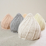 emma215様ご注文品★ソフトクリームみたいなどんぐり帽子【オーガニックコットン】