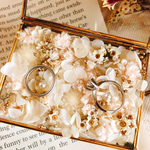 長方形ガラス＊リングピロー