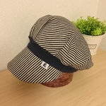 リバーシブル　キャスケット帽