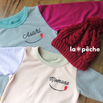 Kids＊長袖smile cute＊名入り長袖Tシャツ