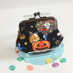 ハロウィン🎃レトロアニマルがま口ポーチ*コインケース