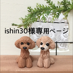★ ishin30様専用ページ  トイプードルわんちゃん 樹脂粘土★