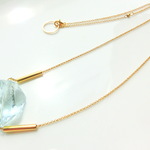 silent blue necklace