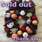 ハロウィンリースLサイズ2018