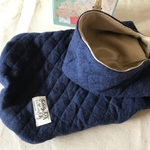 早割☆上質なキルトニットブルゾン
