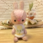 モヘヤ仕立てのうさぎちゃん♪