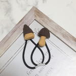 たけのこ＆きのこチョコ ヘアゴム2個セット