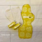 おでかけ用 布ナプキン (5枚Set)・Sunflower
