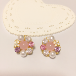 flower♡イヤリング／ピアス