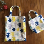 親子なバッグ♪2個セット♪北欧風とりさん♪