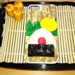 【今だけ送料無料‼】<iPhon6*/6s*/7*/8*海苔おにぎり握りました!!～スマホケース～