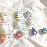 Kaoブローチ花ピアスオーダー品