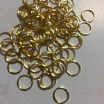 丸カン 8mm ゴールド  100個