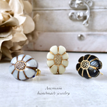 rétro flower earring/pierce 小size 