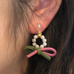 親子リンクコーデ(スエードリボン) 