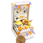 10/5(金)22時販売開始・ハロウィンシェルフ・お菓子入りカボチャポットとカボチャムースのチョコレートタルト
