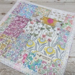 【sale】リバティパッチ＊大きめ正方形マット
